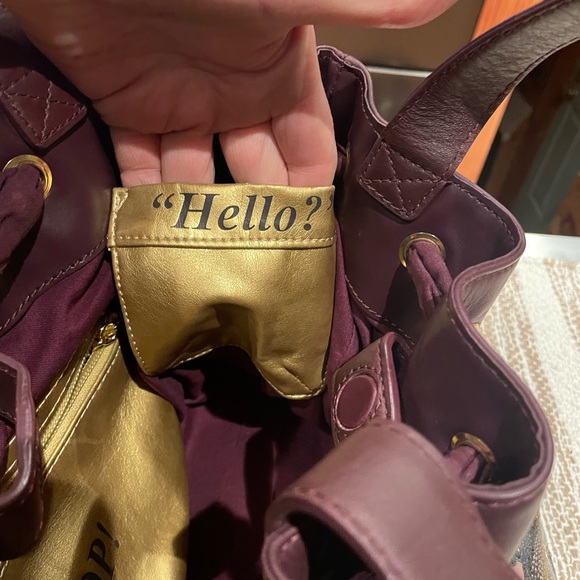 Vintage. Juicy Couture Pink and Purple Tote Bag . Great condition. - Picture 8 of 16